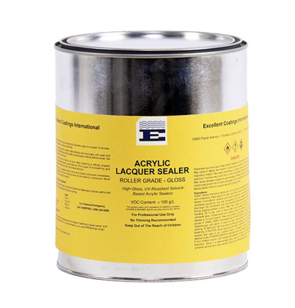 Image of Excel-Coat Acrylic Lacquer Sealer per 1 Gallon Unit